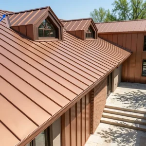 Standing Seam Metal Roof Sheet Color Steel Plate Ppcg Decorative Zinc Metal Roofs Coated Color Steel Sheet