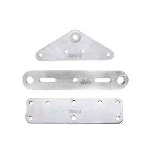 Stay Base Plate Cruceta Pletina Hot Dip Galvanized Yoke Plate Steel Hardware Fittings Stay Washer Factory Manufacturer