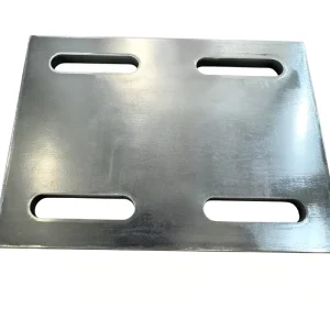 Steel Anchor Plate 200*250*10mm Galvanized Steel Base Plate Metal Embedded Plate Part