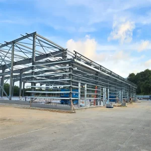 Steel Beam Workshop, Steel Structure Shed and Warehouse for Factory, Welding Processing