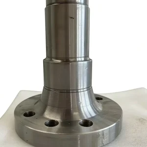 Steel Blade Shaft Spare Part for Axial Fans OEM Customized Industrial Ventilation Components