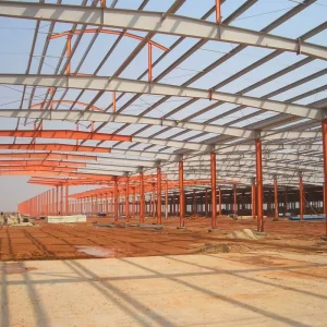 Steel Bracing and Column for Multi story Building Workshop Prefabricated Metal Buildings