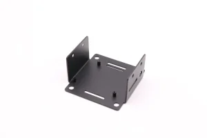 Steel Bracket with Black Powder Coating