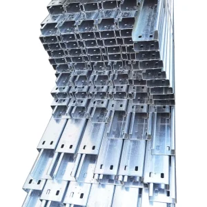 Steel Building Component Pre Galvanized Support for Mobile House Frame Construction Light Gauge Support Steel C Channel