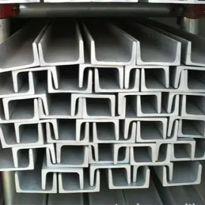 Steel Channel Q235B Q355B Hot Rolled Structural Steel U Channel Building Materials