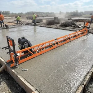 Steel Concrete Floor Truss Screeds for Road Construction Detachable Surface Screed Tools