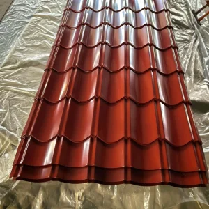 Steel Corrugated Panel DX51D Galvanized Color Coated Container Wall Roof Panel EN RAL Color Custom Bending Cutting Welding