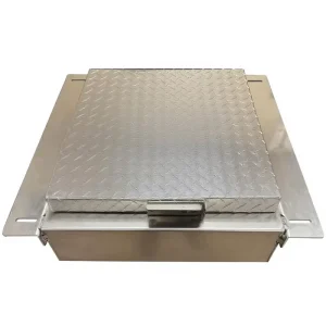 Steel Customizable Semi Truck In Frame Box Waterproof Outdoor Storage Smooth Body Diamond TP Top Open Single Lid Stainless Steel