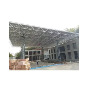 Steel Customized Modern Petrol Station Canopy with Warranty and Onsite Installation Service