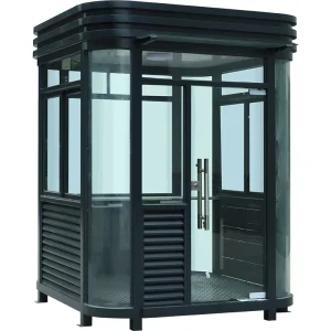 Steel Duty Guard Houses for Business and Hospital Security