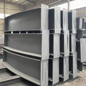 Steel Factory Structural Components Hot-Dip Galvanized Custom In-Stock Units Heavy-Duty Production Workshop Construction