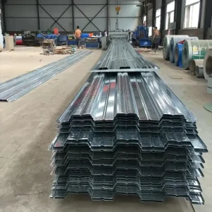Steel Floor Decking Q345 1.0mm Metal Deck for Structural Slab System