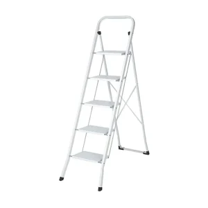 Steel Foldable 5-Step Household Ladder