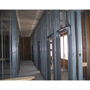 Steel Frame CW UW Profiles 50 75 100mm Metal Framing Studs and Track