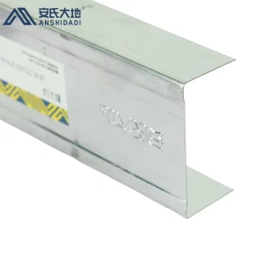 Steel Frame Metal Profile System Omega Wall Angle Stud Runner Corner Bead Drywall Metal Stud Ceiling Grid Components