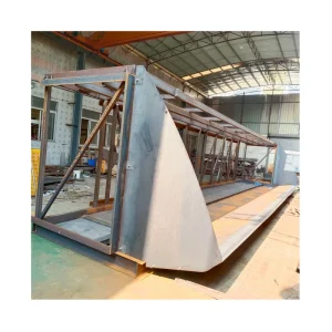Steel Frame Platform Manufacturing Metal Steel Beam Bridge Custom Welding Processing Services