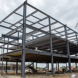 Steel Frame Sandwich Panel Multi story Warehouse Prefabricated Industrial Pre engineered Warehouse Steel Structure Building