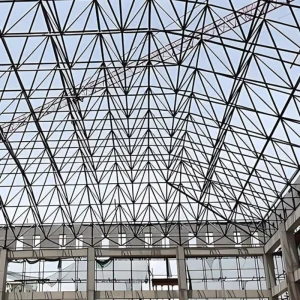 Steel Frame Truss Structure Light Weight High Strength Quick Installation for Industrial Building Roof Ceiling System