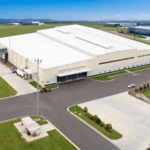 Steel Frame Warehouse Building Machinery Parts Storage Industrial Distribution Facility Prefabricated Steel Structure