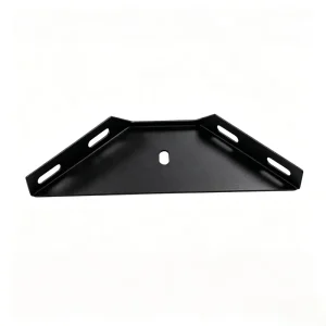 Steel Furniture Accessories Single Hole Triangle Iron Bed Frame Angle Brace Bracket