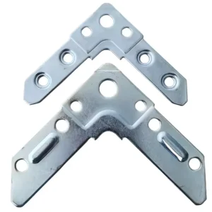 Steel Galvanized Triangle Bracket Air Duct Flange Corner for HVAC System