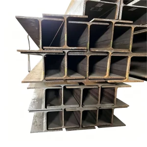 Steel H Beams ASTM Standard Hot Rolled Steel I Beams for Heavy Duty Structural Building Works with Bending Service