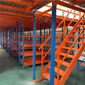 Steel Heavy Duty Multi Level Mezzanine Rack Warehouse Steel Mezzanine Rack System