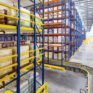 Steel Heavy Duty Warehouse Shelves High Load Capacity Customized Layers Durable Construction Knocked down Structure Racking