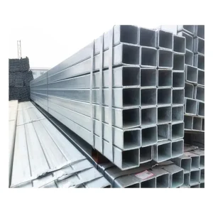 Steel Hollow Section MS Carbon Square Tube Galvanized Square Rectangular Steel Pipe