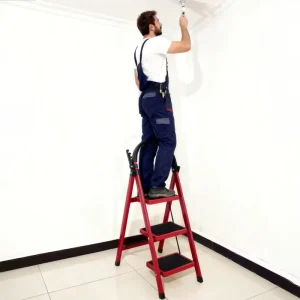 Steel Indoor Multi-Functional Folding Step Ladder 150kg Load Capacity