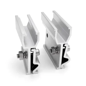 Steel Industrial Roof Clamp with Anodized Surface for Solar Panel Mounting System Standing Seam Roofing Solutions