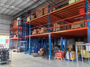 Steel Industry Mezzanine Rack Warehouse Shelving Equipment System Shelf Unit Mezzanine Rack