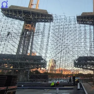 Steel Layer Scaffold Truss and Display Stage Lighting System for Event Concert