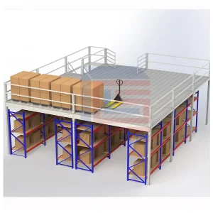 Steel Mezzanine Floor Platform for Warehouse Storage