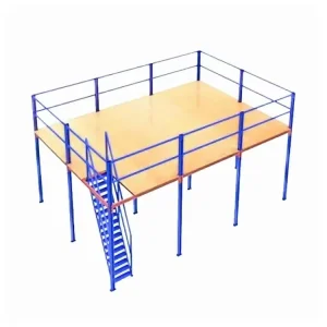 Steel Mezzanine Floor System Industrial Warehouse Storage Platform Racking Structure