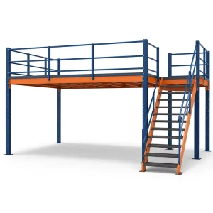 Steel Mezzanine Floors System Modular Industrial Storage Platform Rack for Warehouse