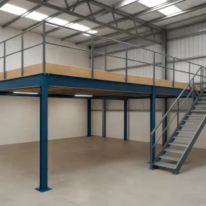 Steel Mezzanine Heavy Duty Mezzanine Platform Rack System with Corrosion Protection Warehouse Storage