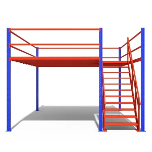 Steel Mezzanine Rack Shelf for Warehouse Mezzanine Deck Lift I Beam Steel Structure Platform Mezzanine Floor