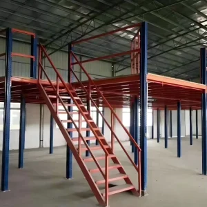 Steel Mezzanine Warehouse Modular Prefabrication