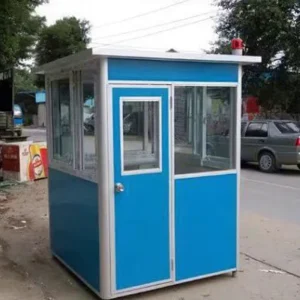 Steel Modular Sandwich Panel Security Guard Booth Portable Temporary Container House Carport Kiosk
