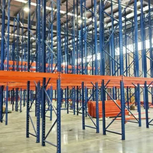 Steel Pallet Rack Heavy Duty Warehouse Steel Storage Rack Q235B Steel for Heavy Manufacturing with Robust Upright Brace