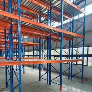 Steel Pallet Rack Warehouse Storage Rack Industriales Q235B Steel for Metal Coil Facilities with Column Protectors