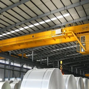 Steel Pipe Industry Warehouse 100 Ton China Ce Double Beam Girder Overhead Bridge Eot Crane