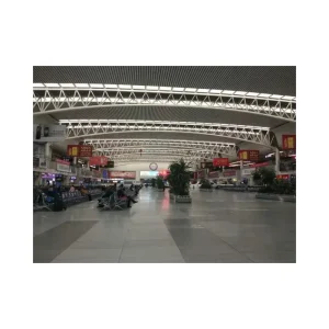 Steel Pipe Truss Structure for Railway Station and Airport Terminal Modern Design 5+ Year Warranty 3D Model Design