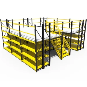 Steel Platform Mezzanine Heavy Duty Mezzanine Floor Rack Attic Racking System for Warehouse Storage