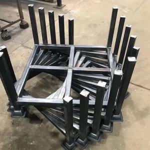 Steel Q235 Adjustable Anti rust Post Pallet Stackable Scaffold Steel Ridge Heavy duty Galvanized Logistics Center