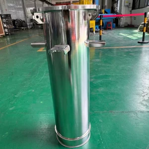 Steel Round Flange Tube Stainless Steel Lightweight 15kg