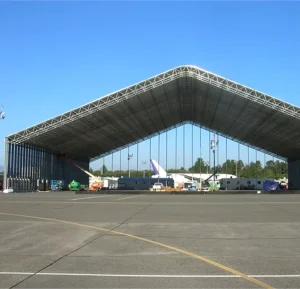 Steel Space Truss Airport with Galvanized Steel Structure