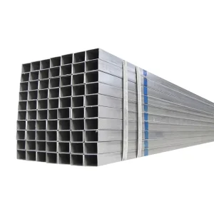 Steel Square Tube Galvanized Rectangular Pipe Black Carbon Hollow Section GS Certified Bending Welding Decoiling Services