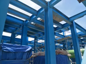 Steel Structural Components for Industrial Construction Steel Frame
